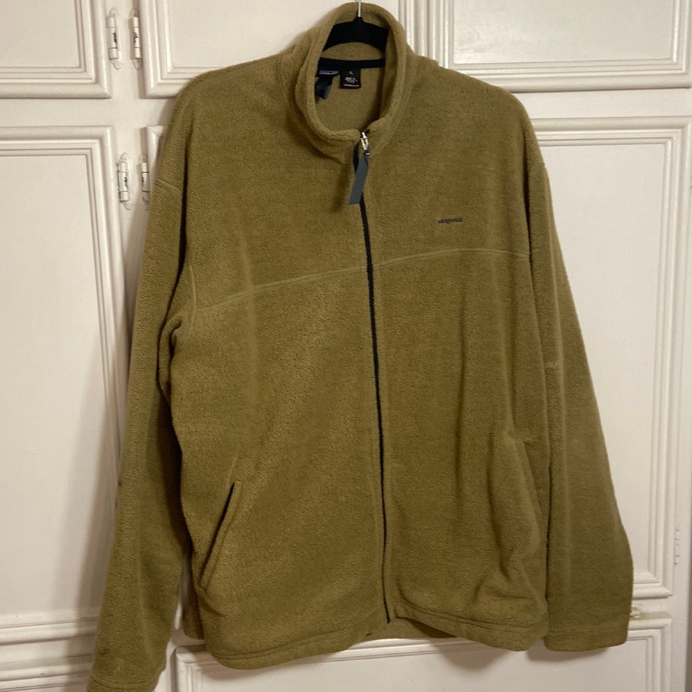 Patagonia jacket. Olive color